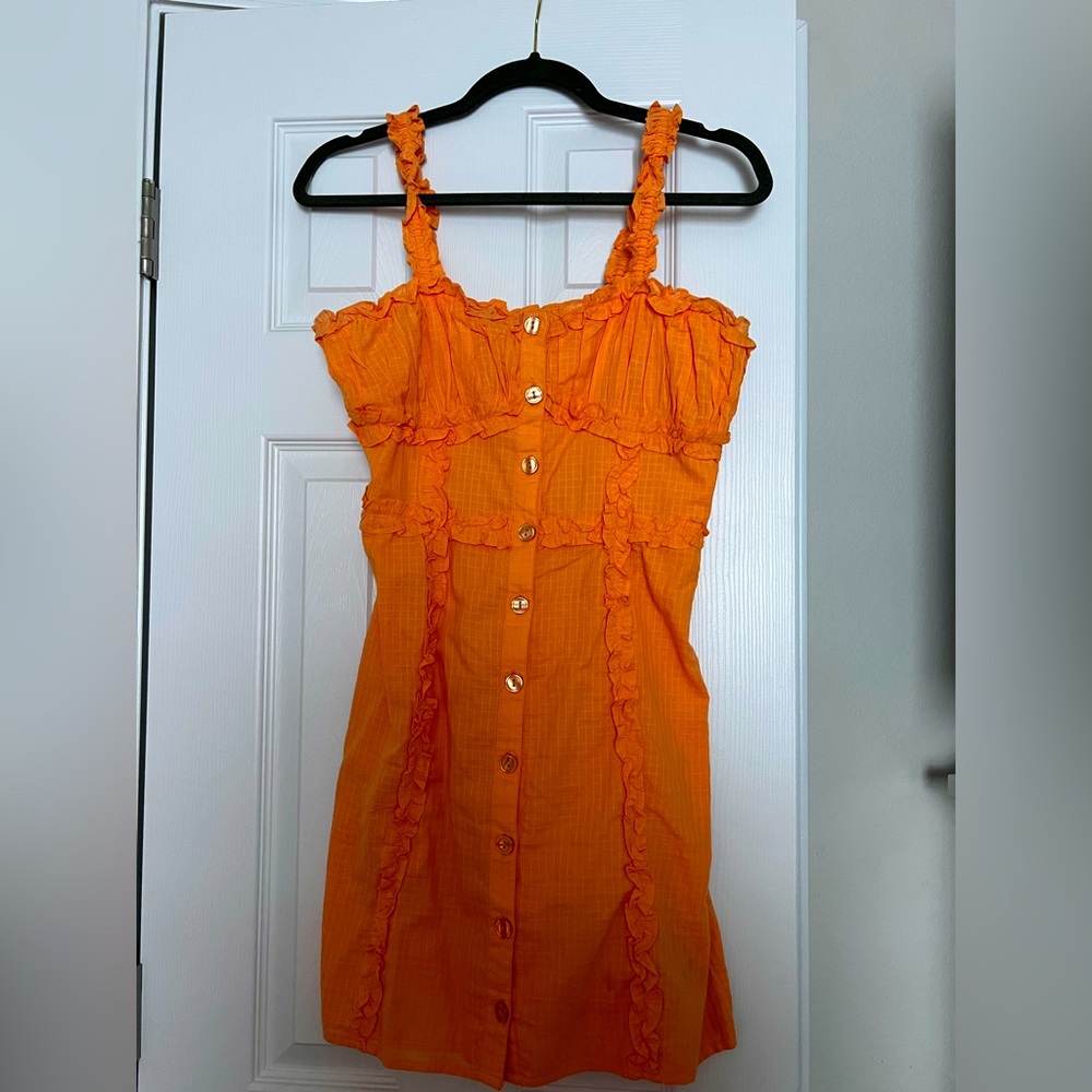 Orange Summer Dress